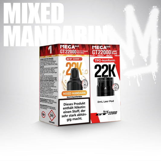 Mixed Mandarin - Megabar GT 22000 - Pod