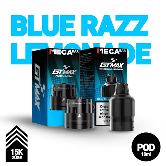 Blueberry Razz Lemonade - Megabar GT Max - Pod