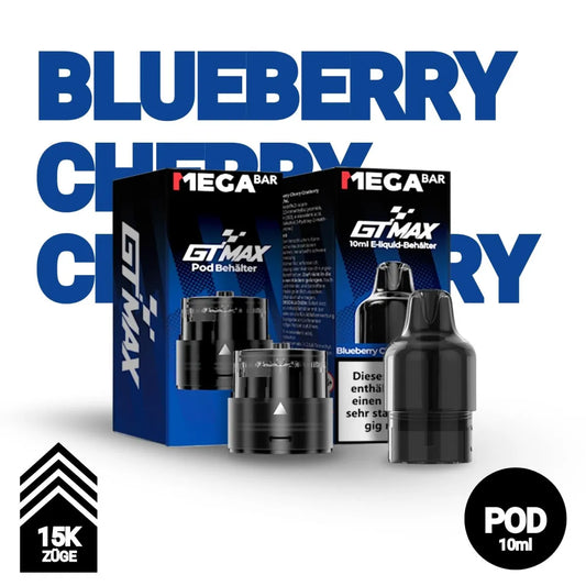 Blueberry Cherry Cranberry - Megabar GT Max - Pod