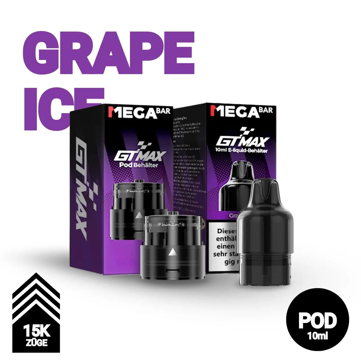 Grape Ice - Megabar GT Max - Pod