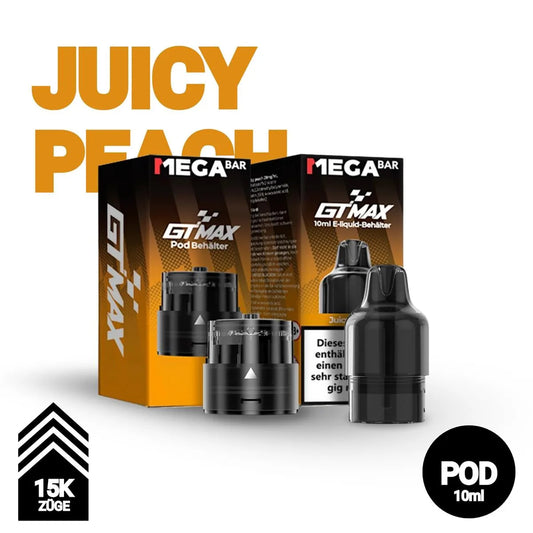 Juicy Peach - Megabar GT Max - Pod