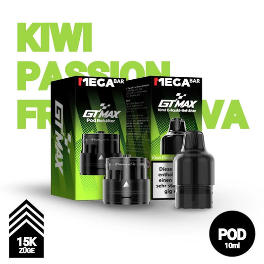Kiwi Passion Fruit - Megabar GT Max - Pod