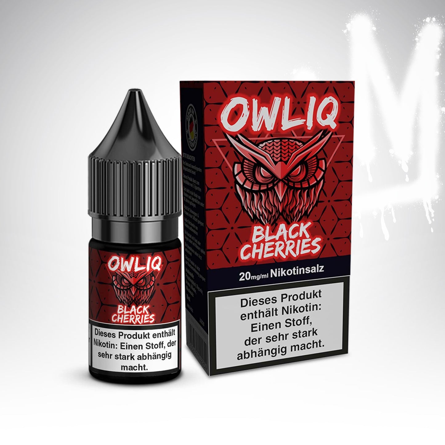 Black Cherries - Owliq - 10ml Liquid