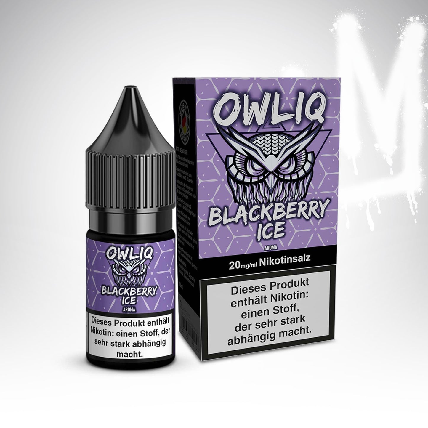 Blackberry Ice - Owliq - 10ml Liquid