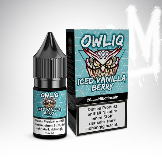 Iced Vanilla Berry - Owliq - 10ml Liquid