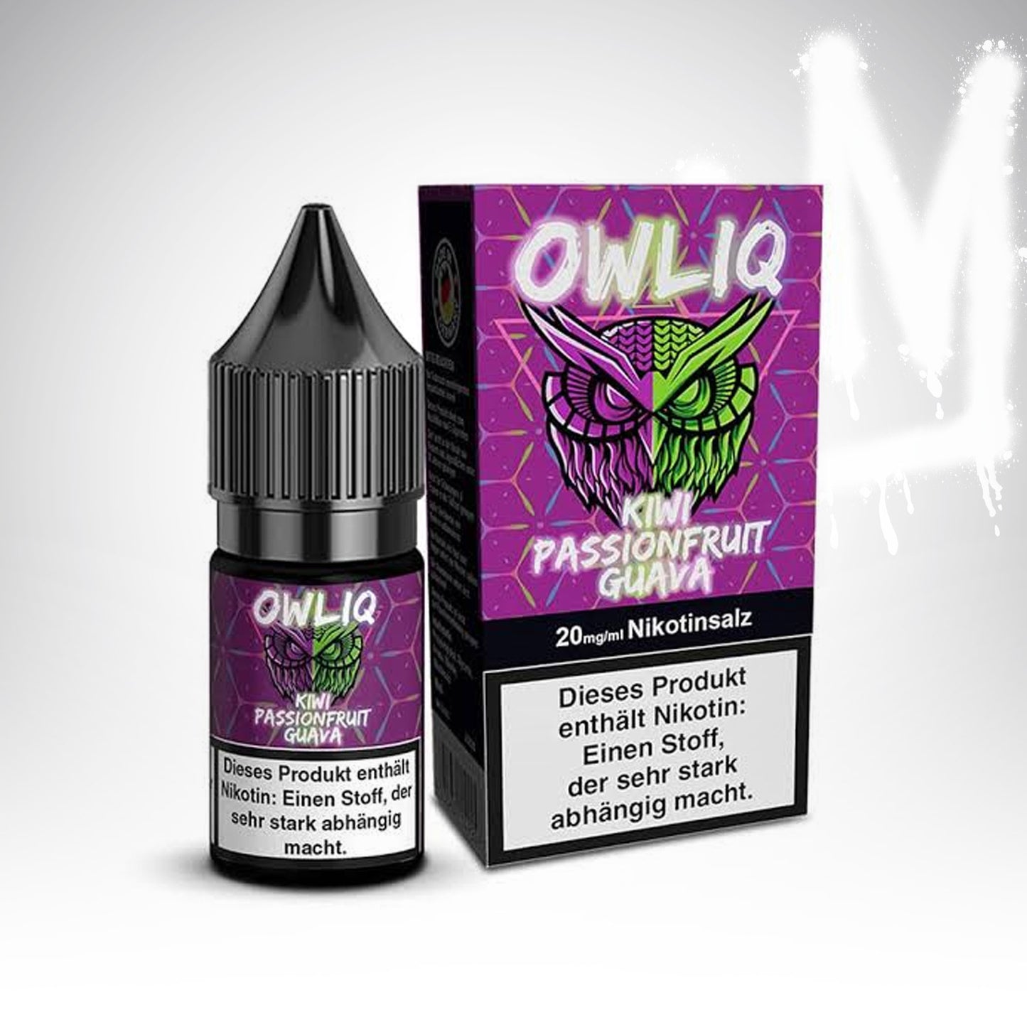 Kiwi Passionfruit Guava - Owliq - 10ml Liquid