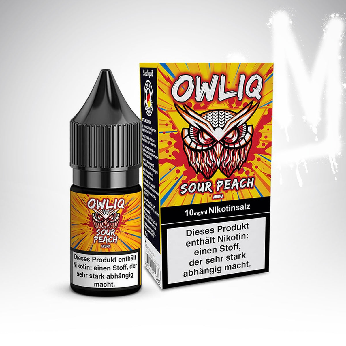 Sour Peach - Owliq - 10ml Liquid