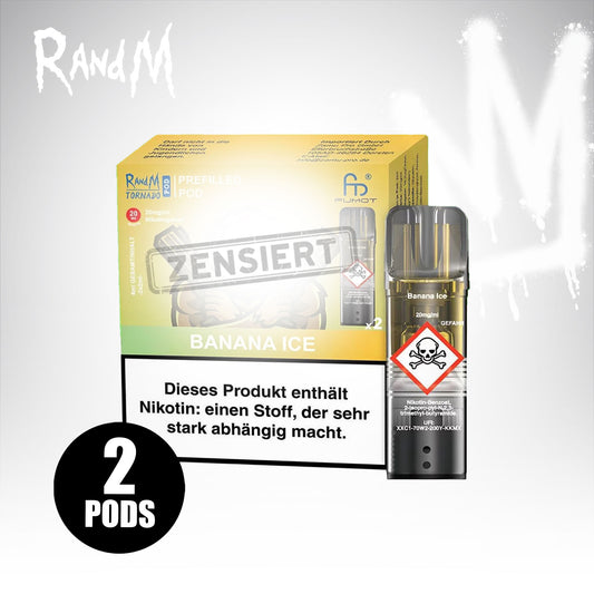 Banana Ice - 20mg/ml - Prefilled Pods (MatchBar) (2 Stück)