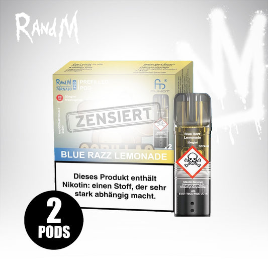 Blue Razz Lemonade - 20mg/ml - Prefilled Pods (MatchBar) (2 Stück)