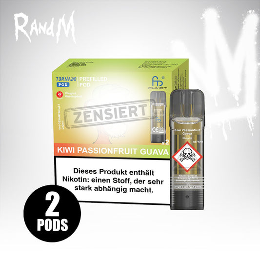 Kiwi Passionfruit Guava - 20mg/ml - Prefilled Pods (MatchBar) (2 Stück)