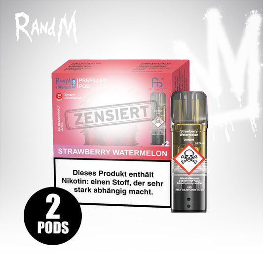 Strawberry Watermelon - 20mg/ml - Prefilled Pods (MatchBar) (2 Stück)