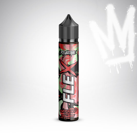 Kiwi Strawberry - Revoltage Overdosed FLEX - 7 ml Aroma