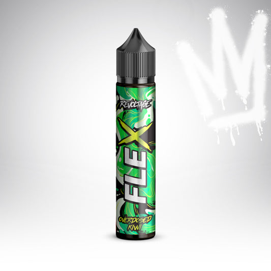Kiwi - Revoltage Overdosed FLEX - 7 ml Aroma
