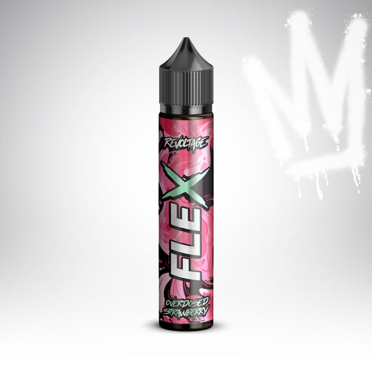 Strawberry - Revoltage Overdosed FLEX - 7 ml Aroma