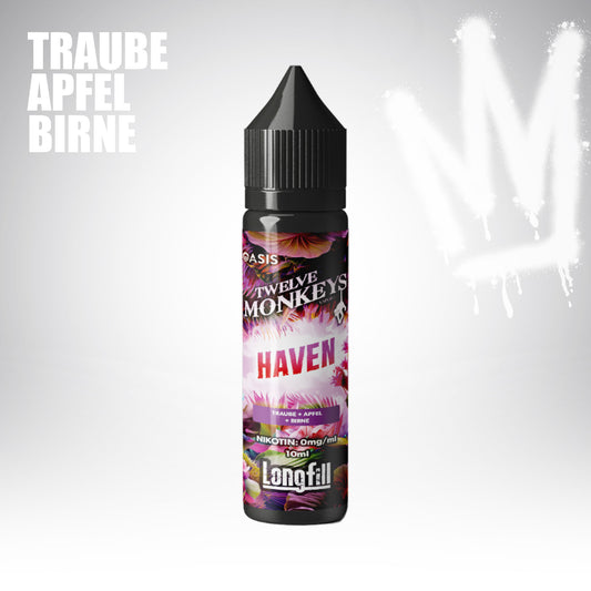 Haven - Twelve Monkeys - 10ml Aroma (Longfill)
