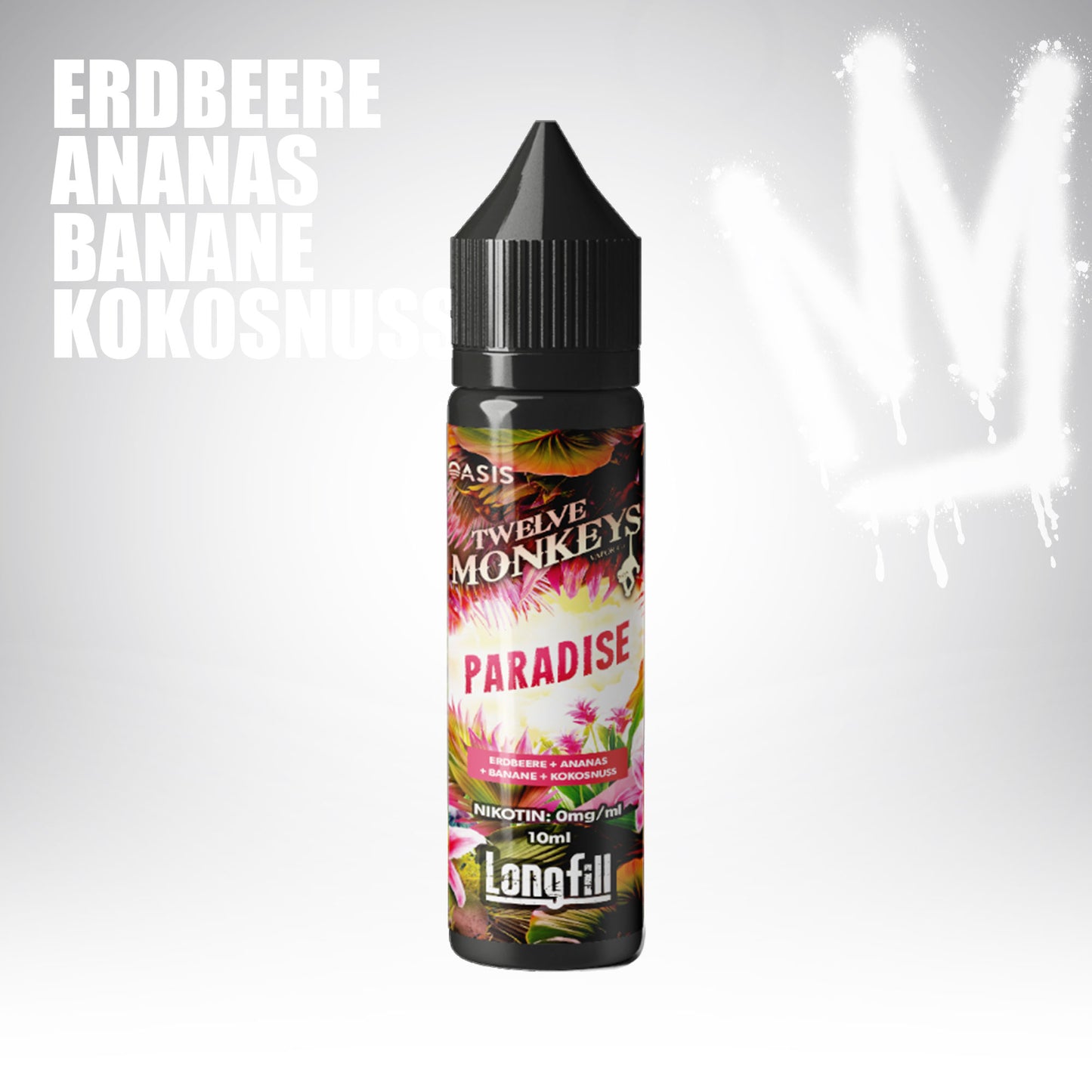 Paradise - Twelve Monkeys - 10ml Aroma (Longfill)
