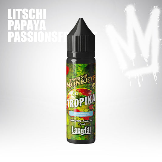 Tropica - Twelve Monkeys - 10ml Aroma (Longfill)