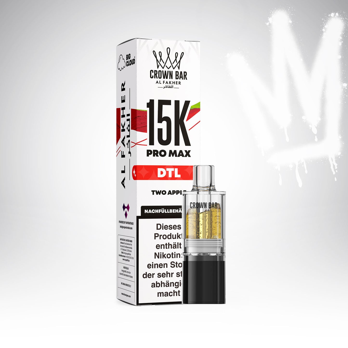 Two Apple - Pod - Al Fakher 15K Pro Max DTL