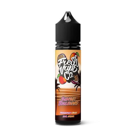 Vape Distillery - Fresh Vape Co - Sunset Boulevard - 10ml Longfill