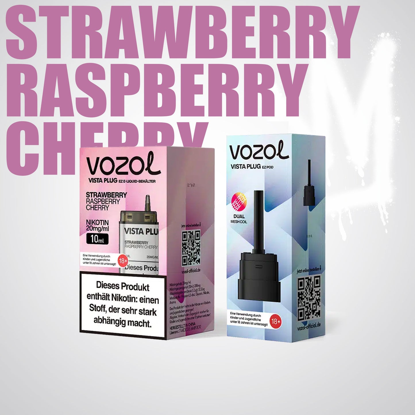 Strawberry Raspberry Cherry - Pod
