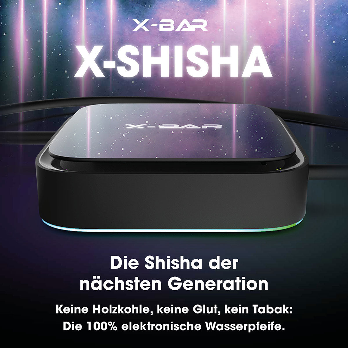 X-Bar X-Shisha Set mit 2 Pods