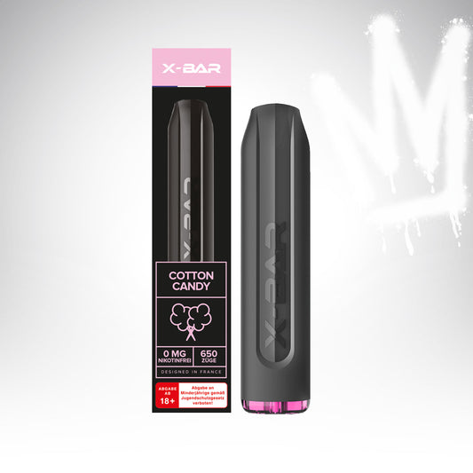 Cotton Candy - X-BAR - 0mg