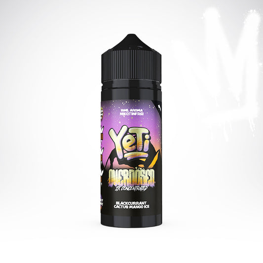 Blackcurrant Cactus Mango Ice - Yeti Overdosed - 10ml Longfill