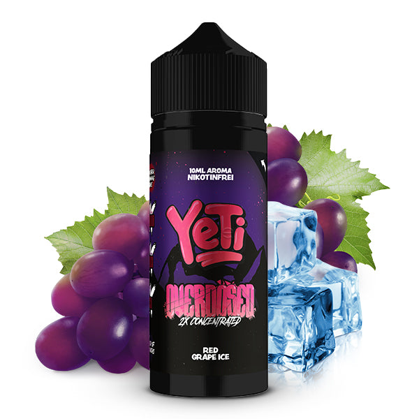 Yeti - Overdosed Red Grape Ice - 10ml Longfill