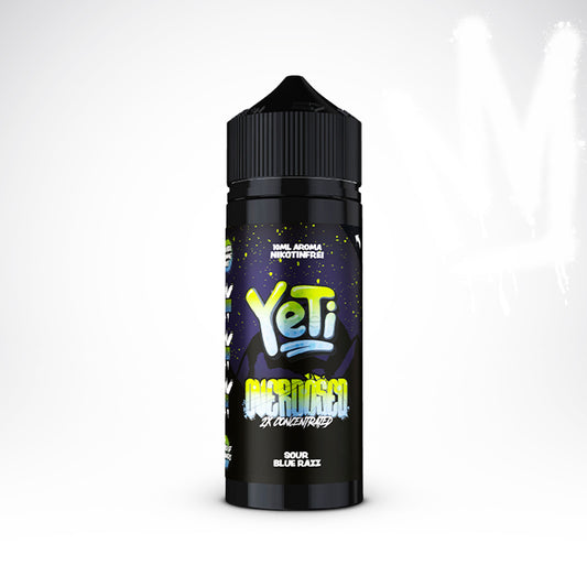 Sour Blue Razz - Yeti Overdosed - 10ml Longfill